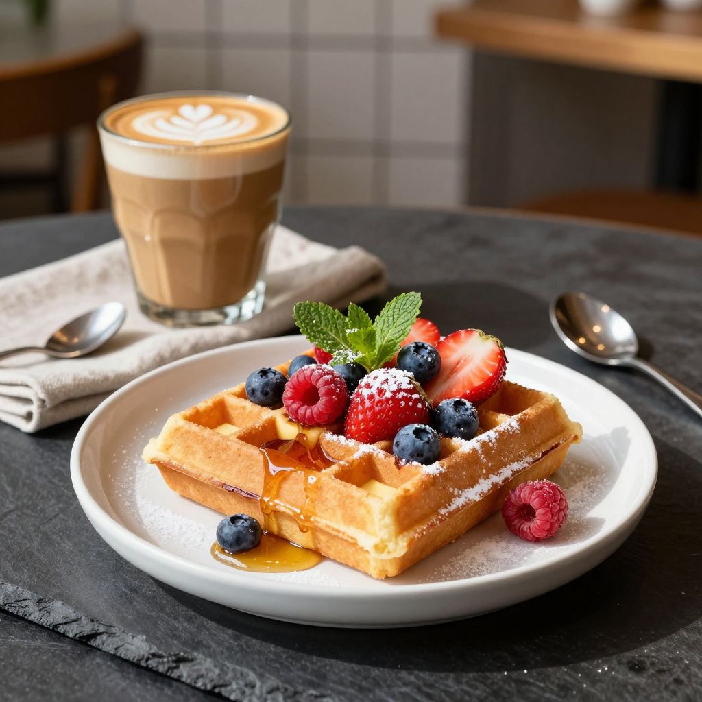 Black Coffee & Waffle Bar in Fargo