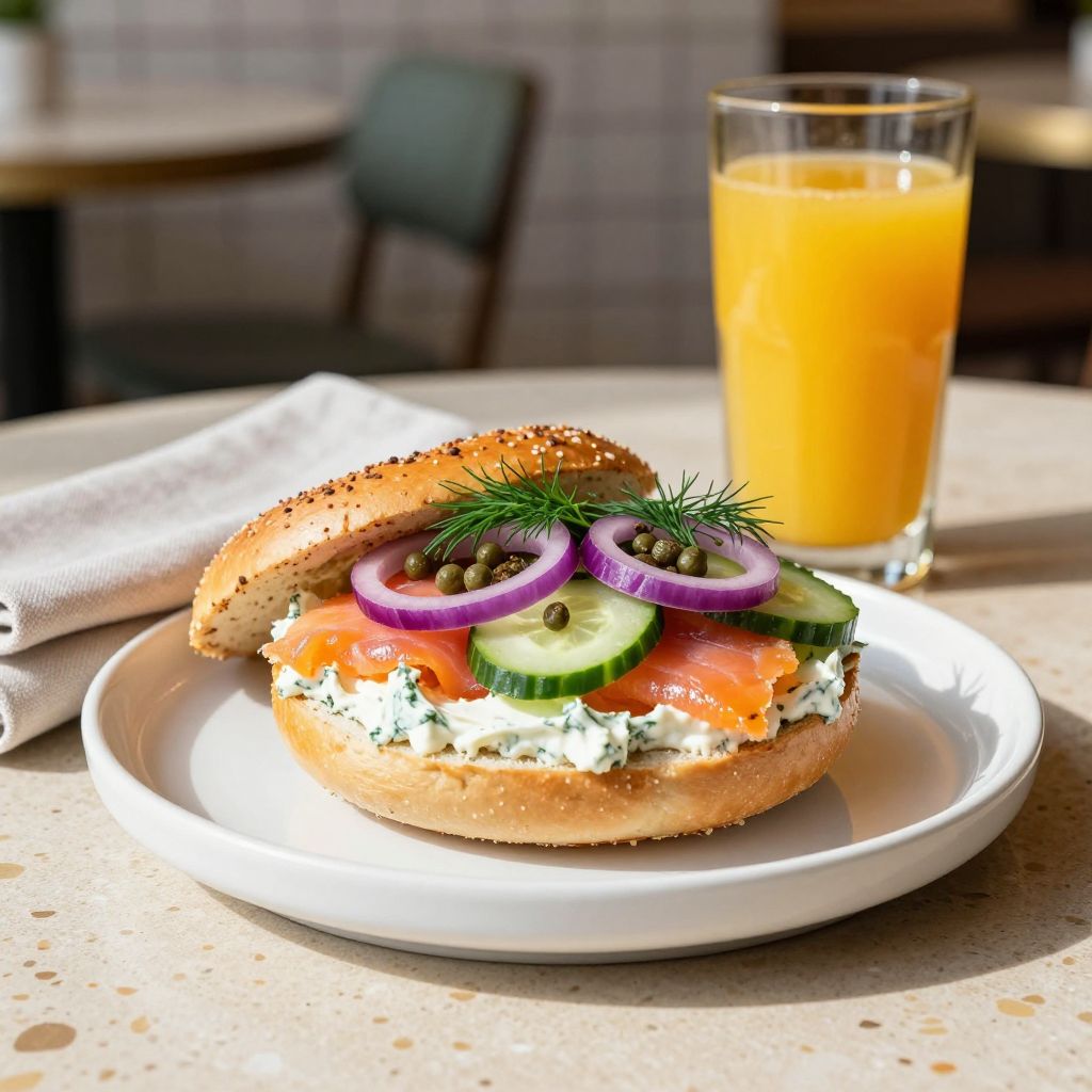 Create Your Own Bagel Sandwich at The Bagel Nook