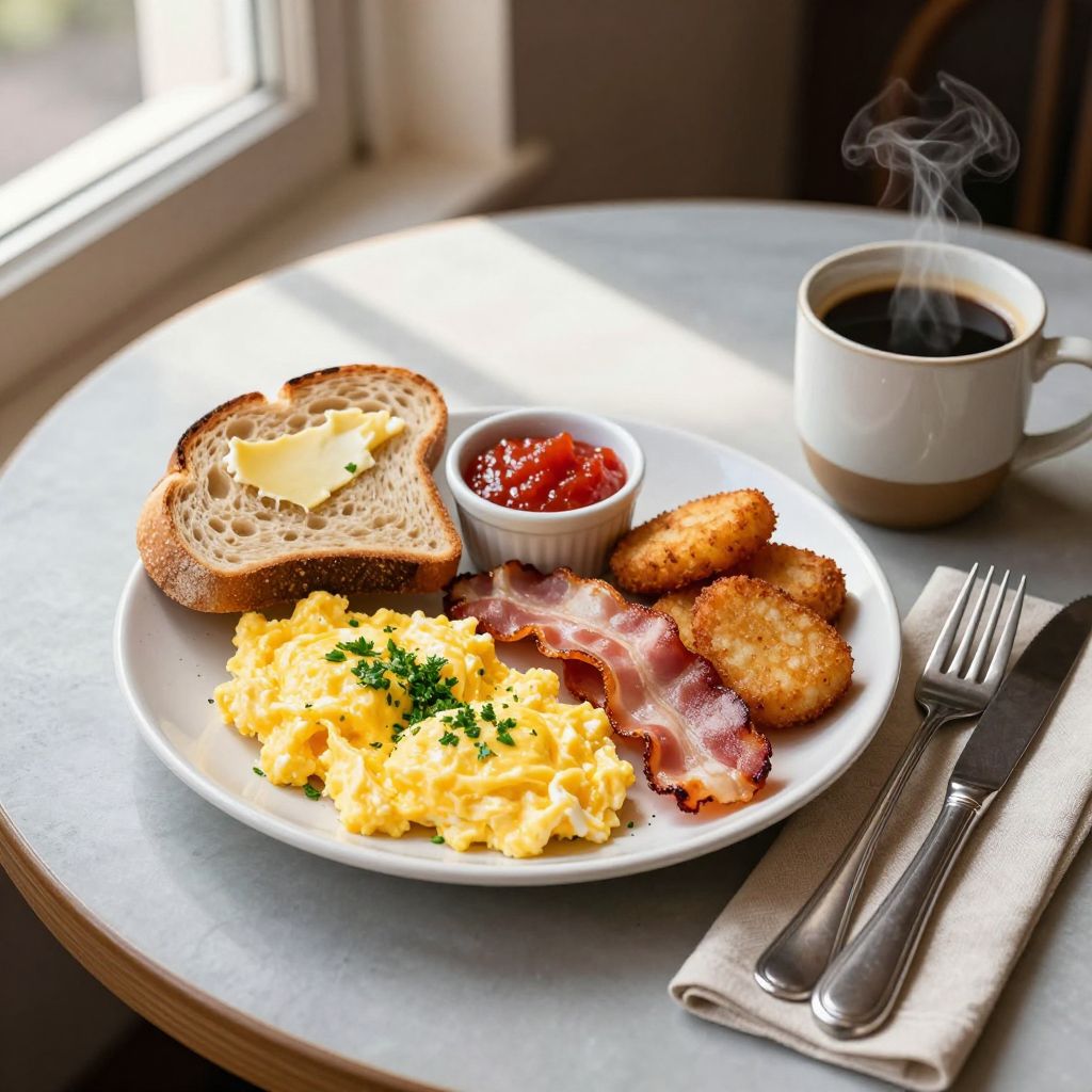 Knight Street Café in Vancouver