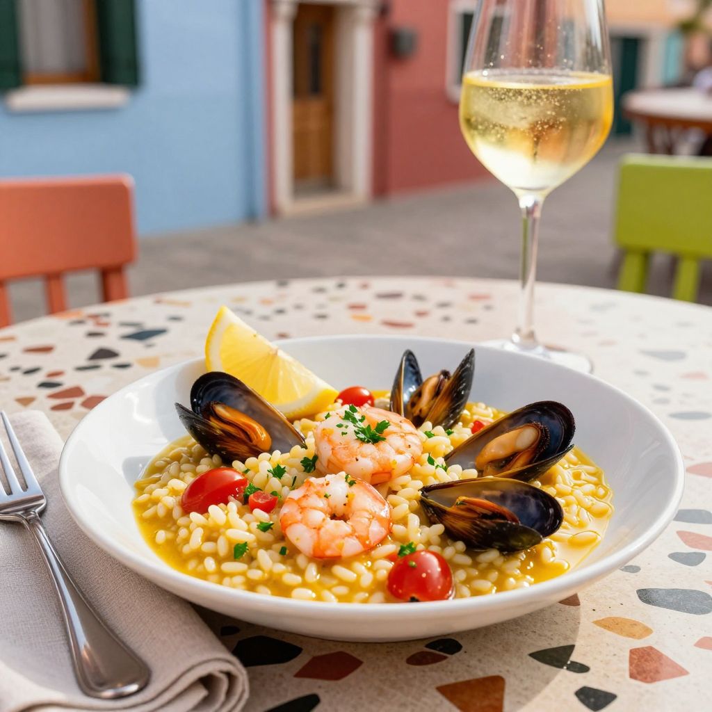 Trattoria Al Gatto Nero in Venice, Italy