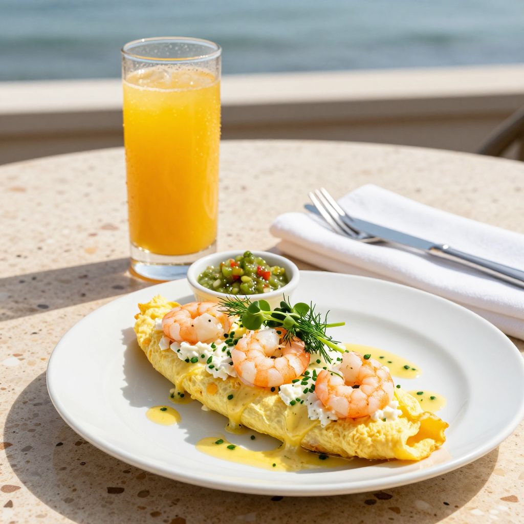 Scenic Breakfast at Southport Raw Bar
