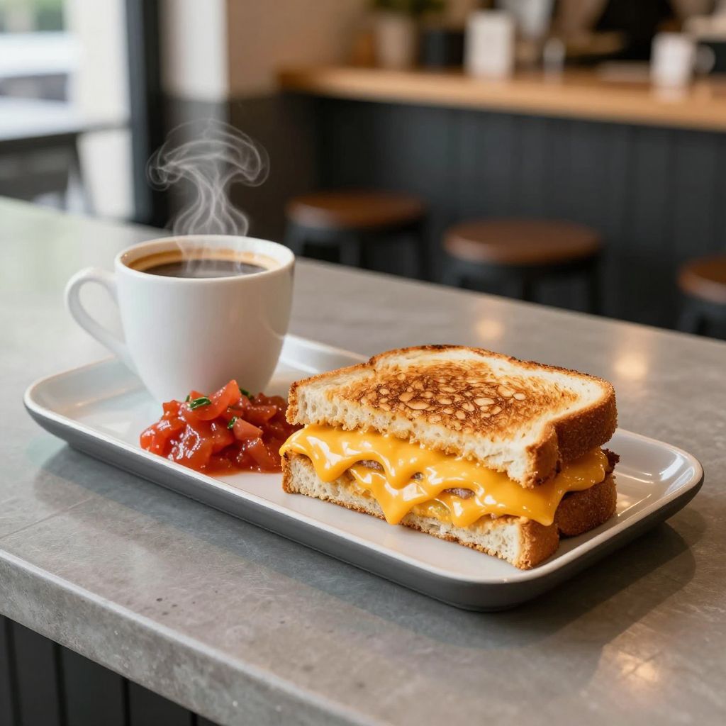 Savor Grilled Cheese at Cairngorm Coffee