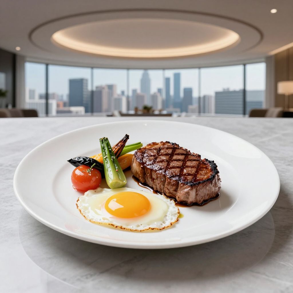 The View Restaurant skyline view