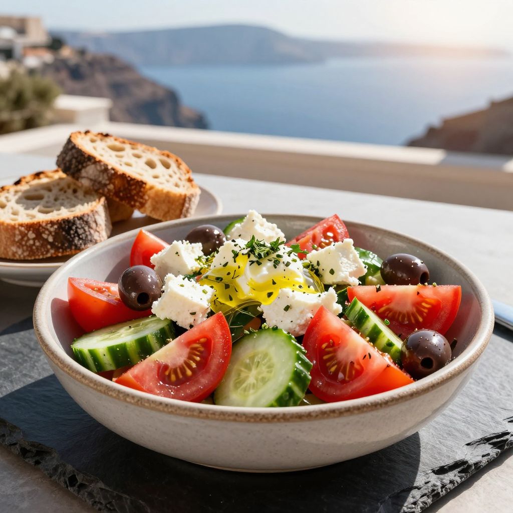 Galini Cafe caldera view