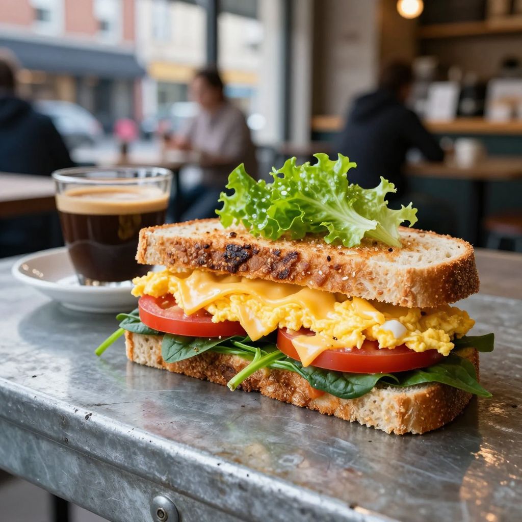 Magma City Cafe breakfast