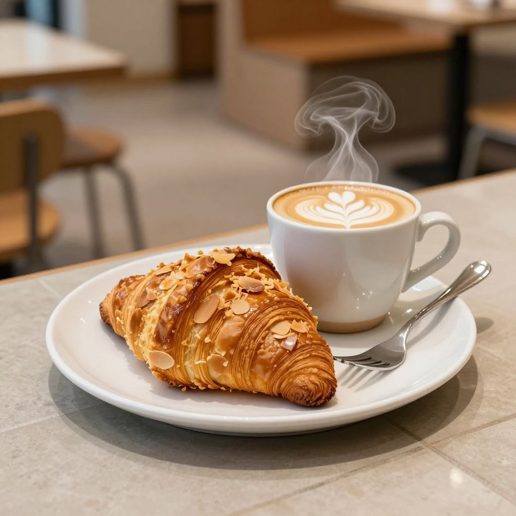Starbucks breakfast scene