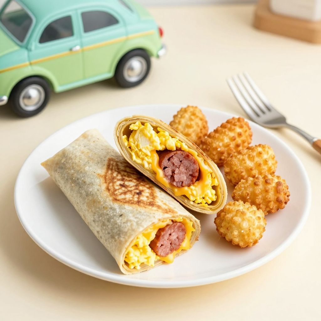 Sonic Drive-In breakfast scene