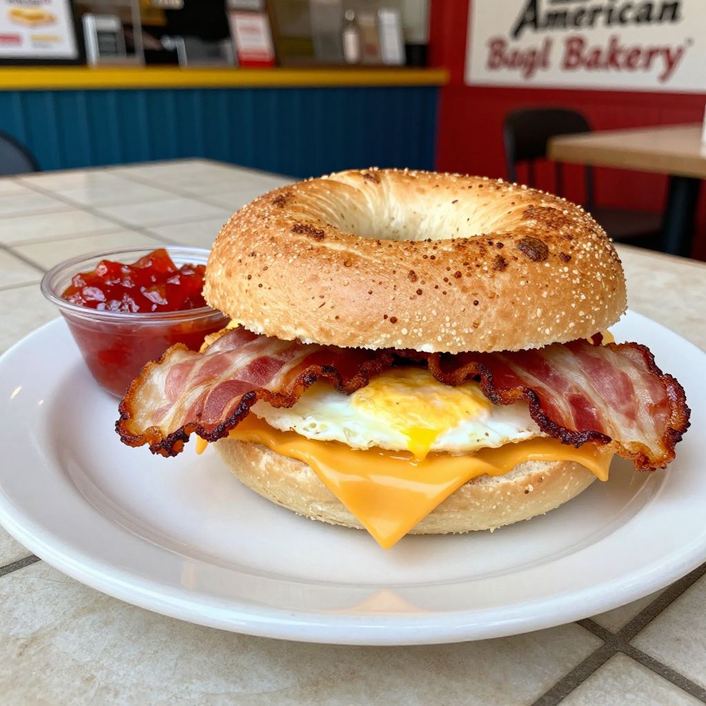 Great American Bagel Bakery at Charlotte Airport