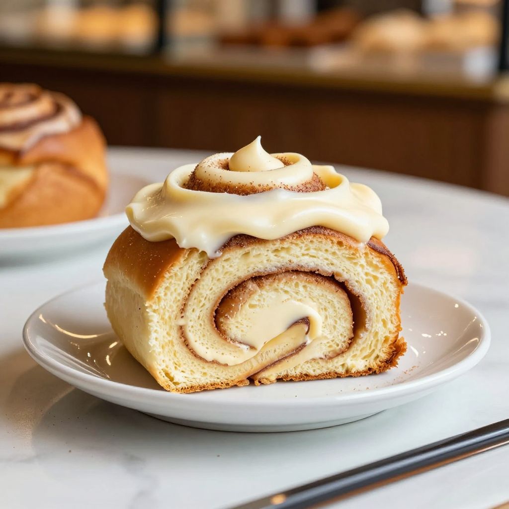 Cinnabon cinnamon roll