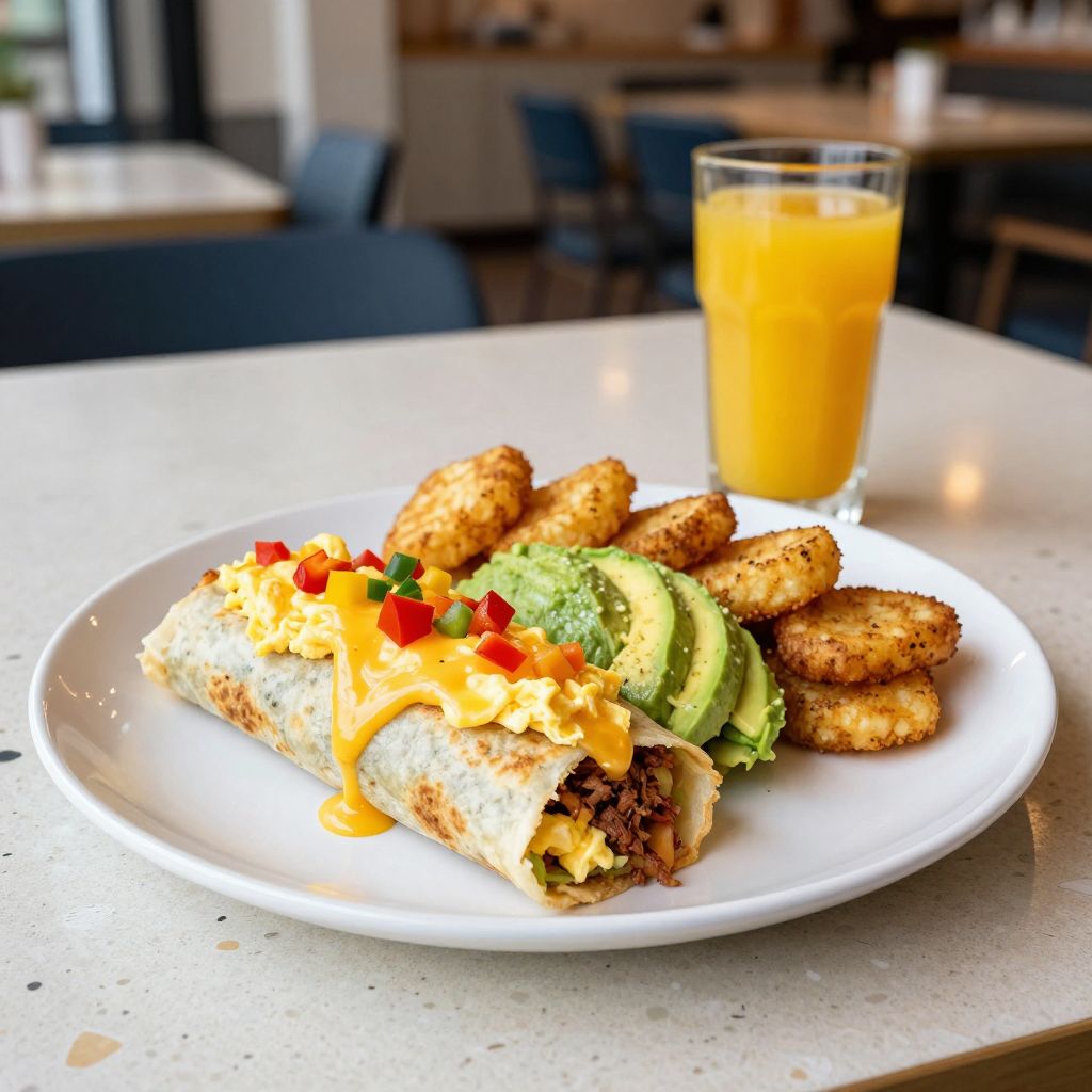 Yolk brunch plate