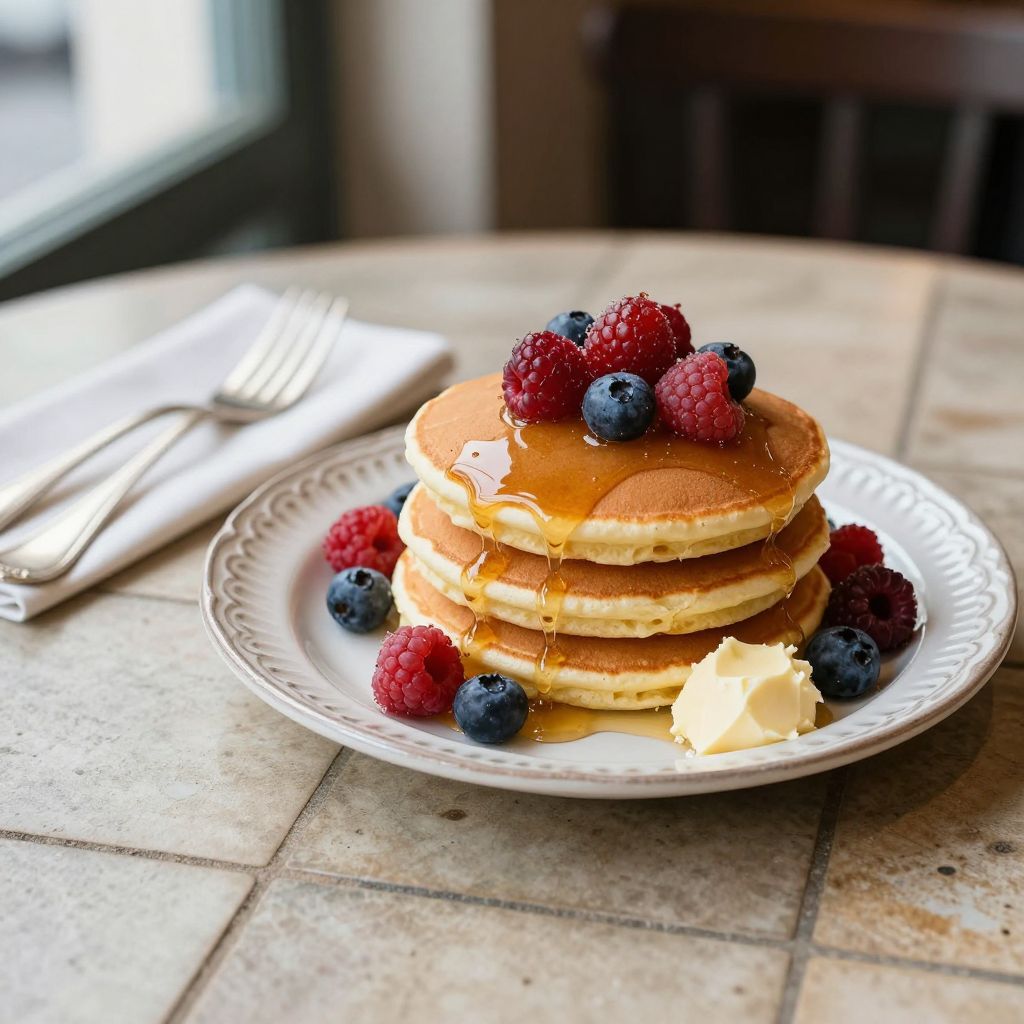 Honey Berry Pancakes & Cafe